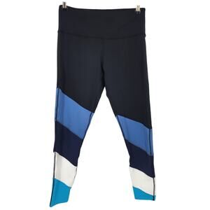 Urban Savage High Rise Compression Slash Colorblock Leggings Size Medium